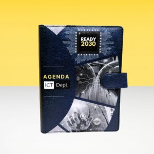 Buku Agenda Notebook Berbahan Kulit Jilid Binder Custom (1)