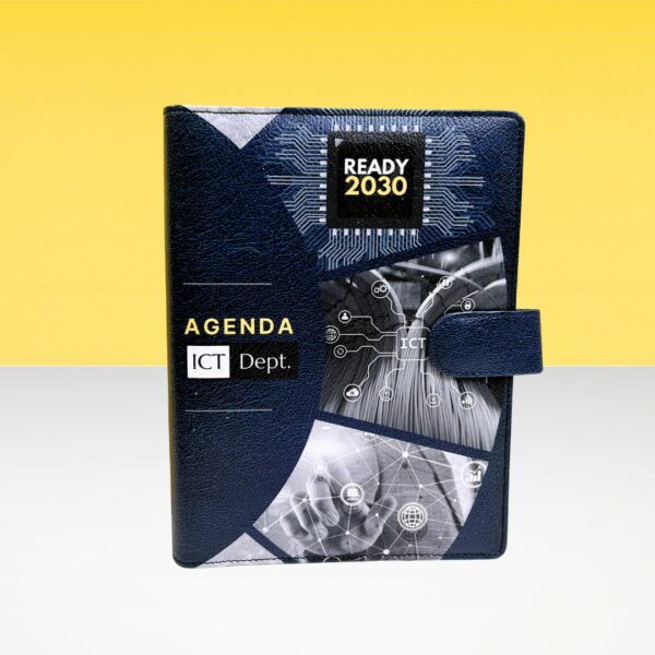 Buku Agenda Notebook Berbahan Kulit Jilid Binder Custom (1)