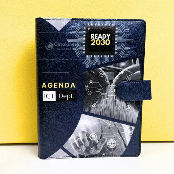 Buku Agenda Notebook Berbahan Kulit Jilid Binder Custom (5)