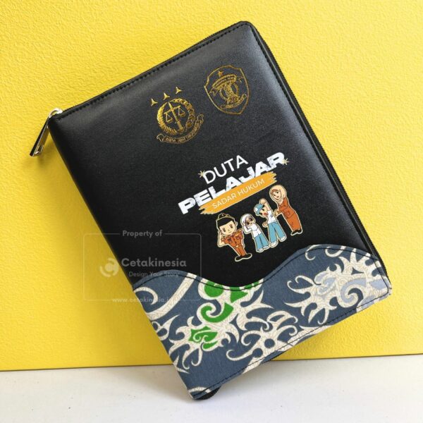 Buku Agenda Notebook Dengan Resleting Cetakinesia (3)