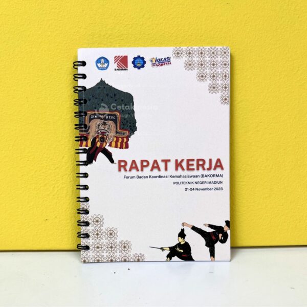 Buku Agenda Notebook Softcover Jilid Ring (2)