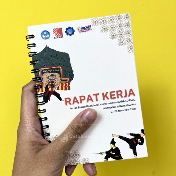 Buku Agenda Notebook Softcover Jilid Ring (3)