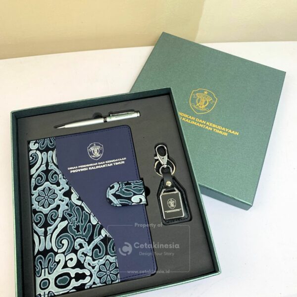 Notebook Agenda Kulit Dengan Batik Cetakinesia (2)
