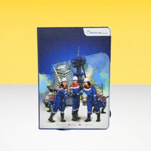 Notebook Agenda Kulit Dengan Pengunci Karet Cetakinesia (1)