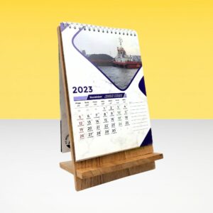 Kalender Meja Dengan Dudukan Kayu Cetakinesia (1)